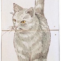 Frisiantiles Tegeltableau kat II