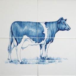 Frisiantiles Tegeltableau koe