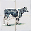 Tegeltableau koe
