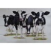 Tile panel four Holstein cows