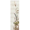 Tile pilaster wild flowers right side