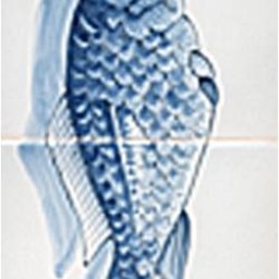 Frisiantiles Tile panel fish hanging on nail II
