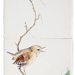 Frisiantiles Tile panel with Wren