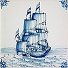 Tiles with three masted ships 1-12