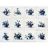 Tiles with fruit baskets 1-12