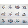 Tiles fruit baskets colour 1-12