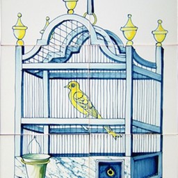 Frisiantiles Tile panel with birdcage H