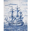 Tegeltableau Oost-Indiëvaarder II