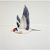 Tile panel with Goldfinch I