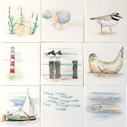 Frisiantiles Tiles sea series colour