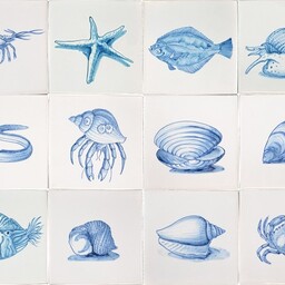 Frisiantiles Tiles sea series blue