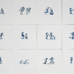 Frisiantiles Tiles with modern child's play 1-12