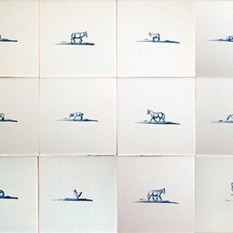 Frisiantiles Tiles with small animals 13-24