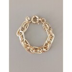 Chloe Chain-link Bracelet Gold