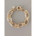 Candice Chain-link Bracelet Gold