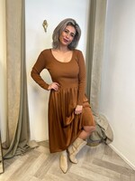 Jurk Cindy Cognac