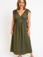 Jurk Palma  Khaki