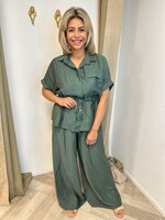 Twee Delig Safari Set Khaki