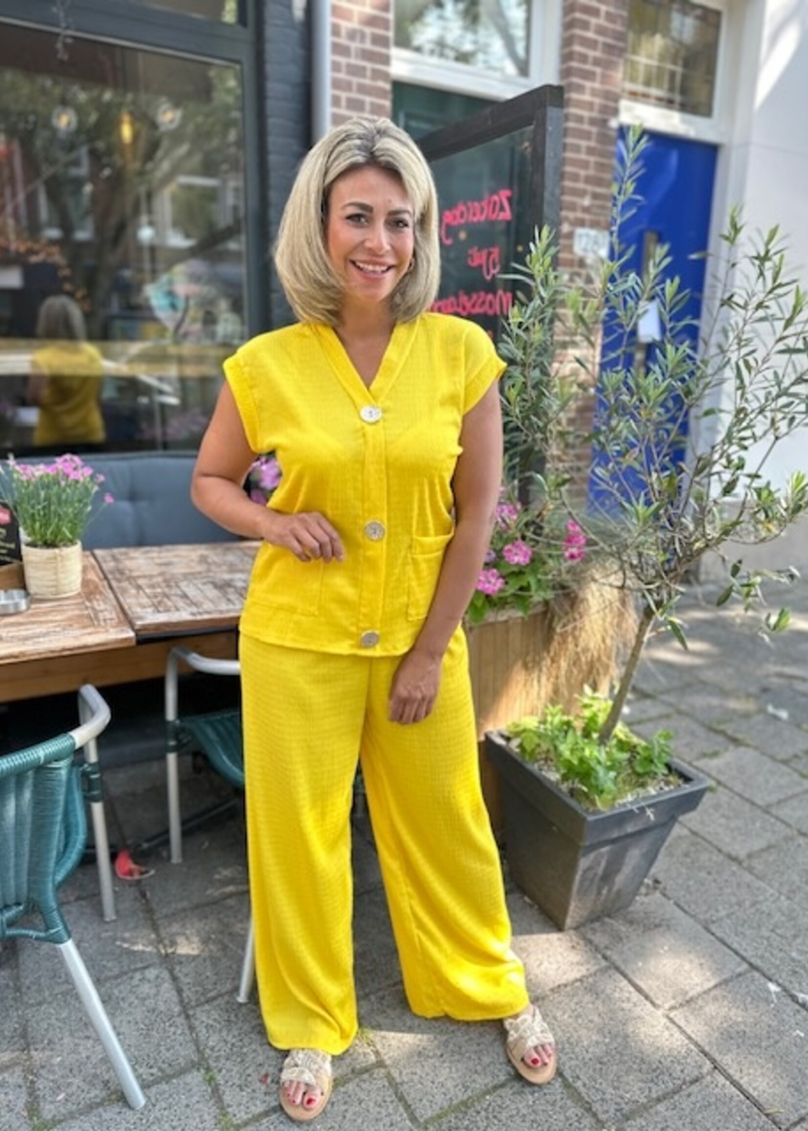 Twee Delig Set Santorini