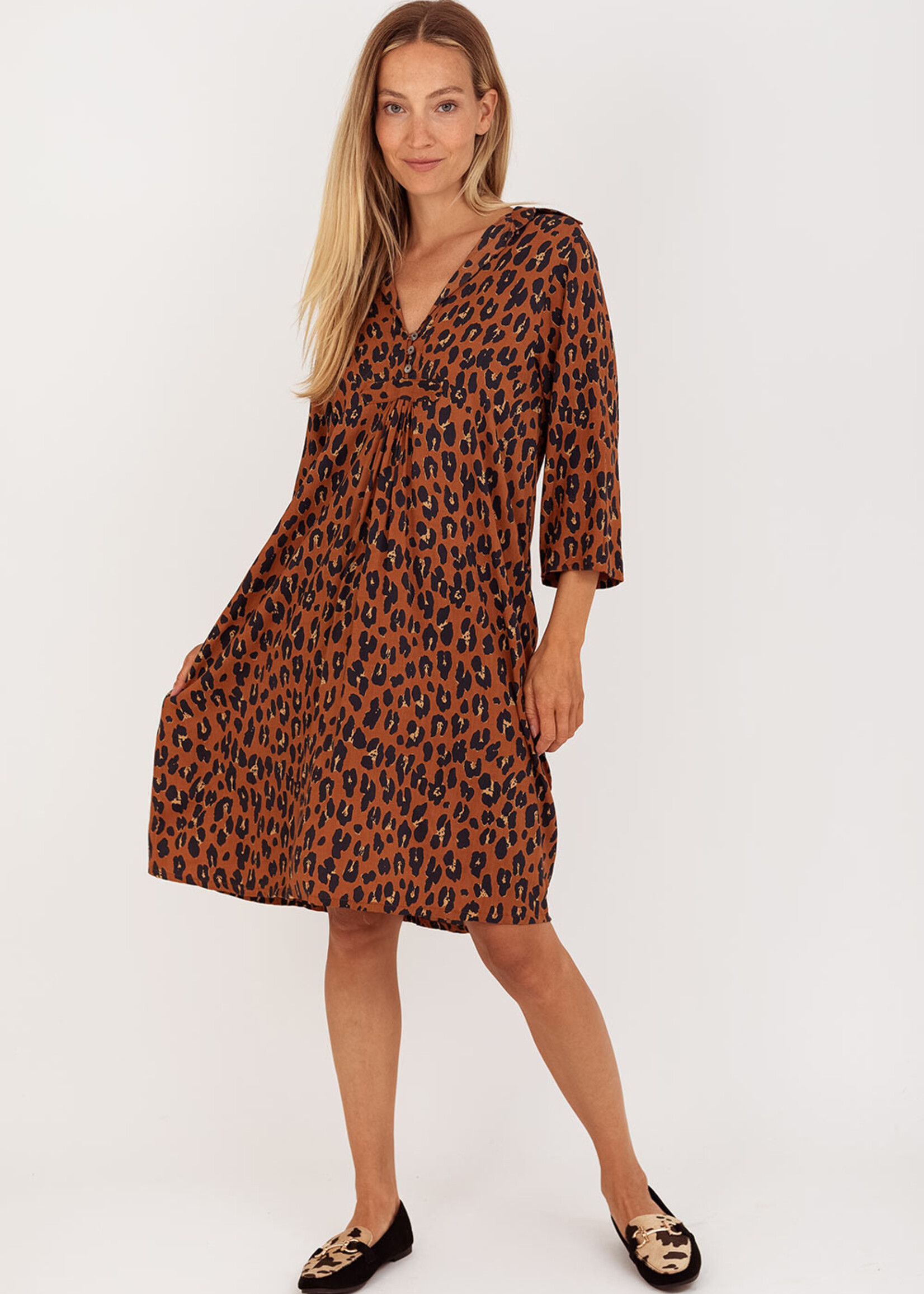 Jurk Panter Brown