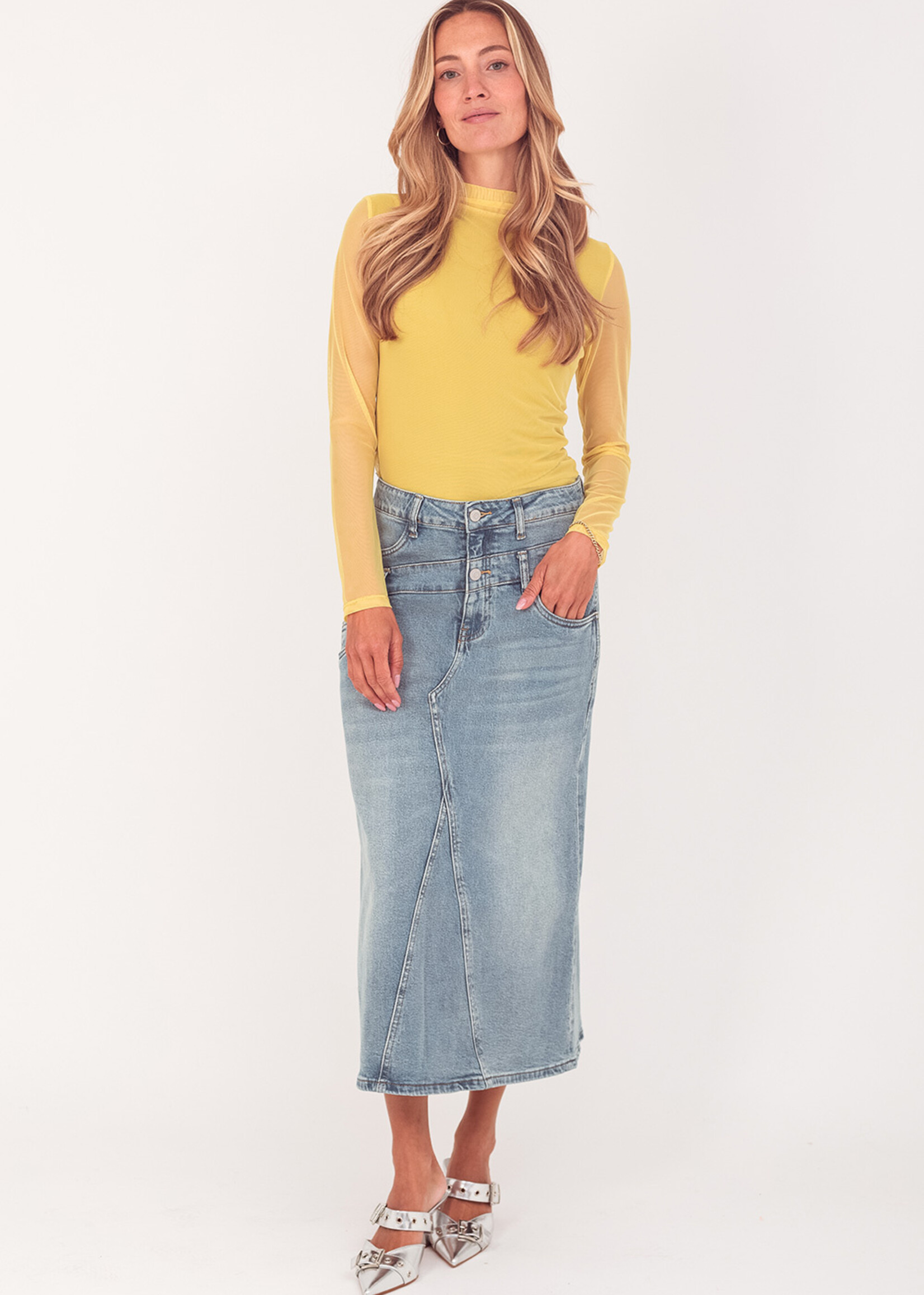 Double Jeans Skirt