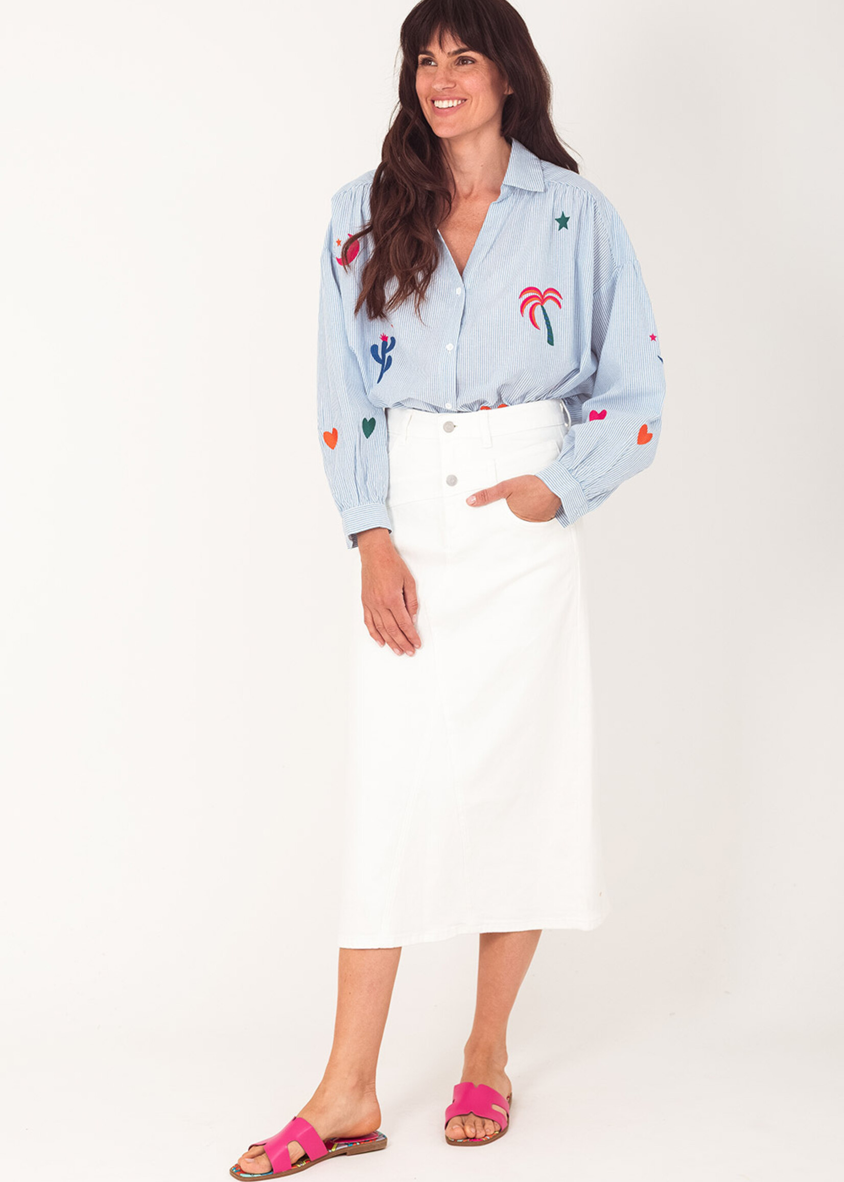 Double Jeans Skirt