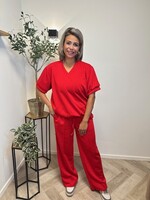 Comfortabele Dames Set V-Hals