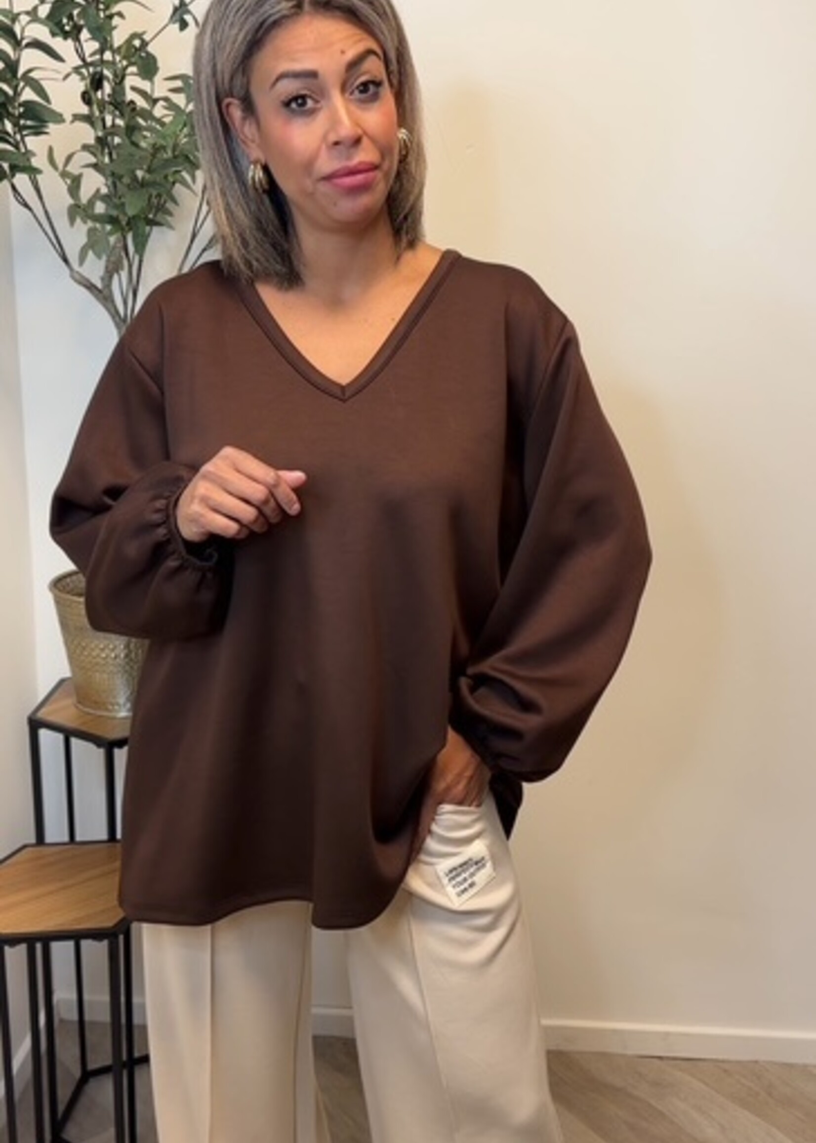 Soft V-Neck Longsleeve
