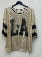 LA Sparkle Baseball Tee