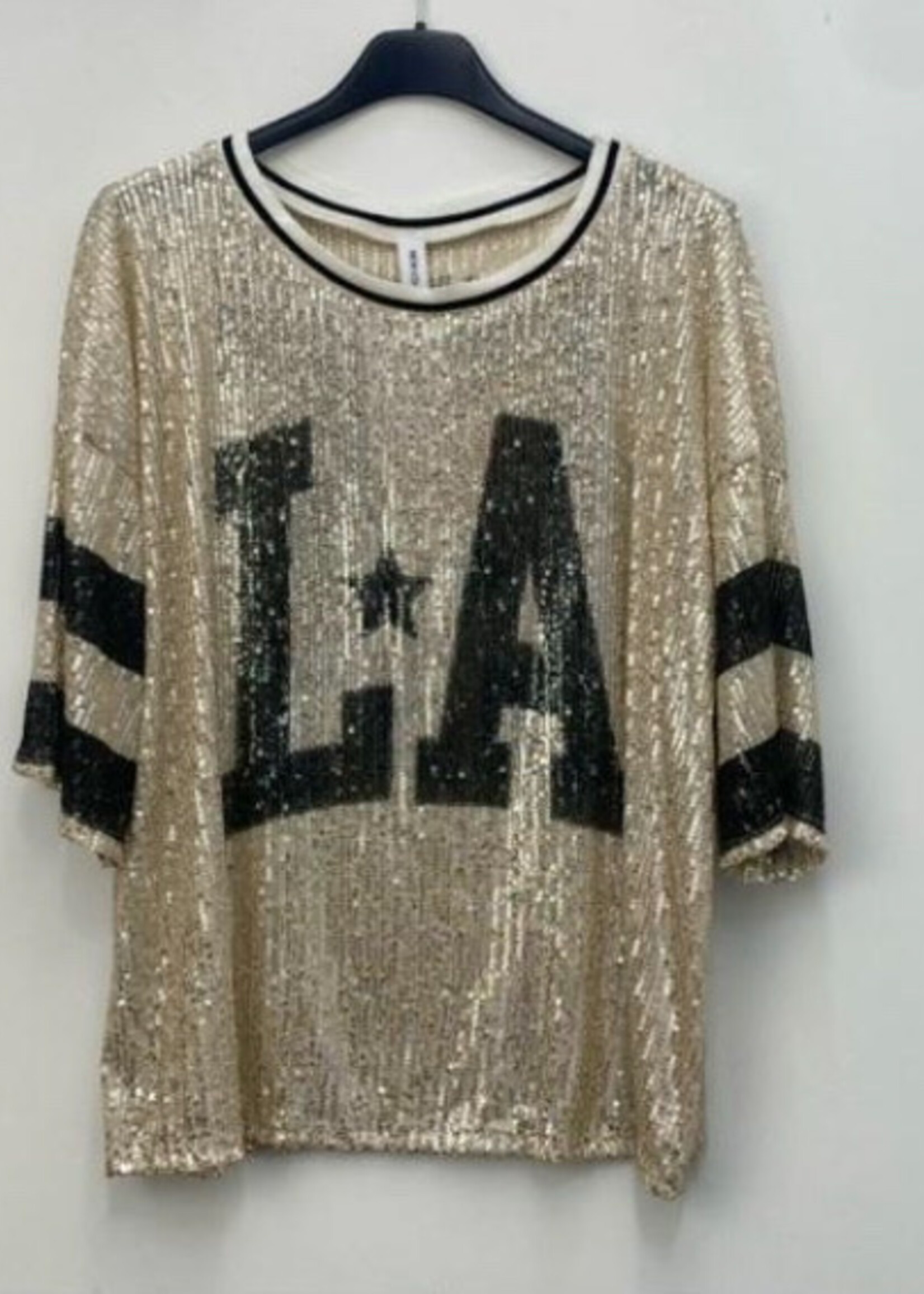 LA Sparkle Baseball Tee