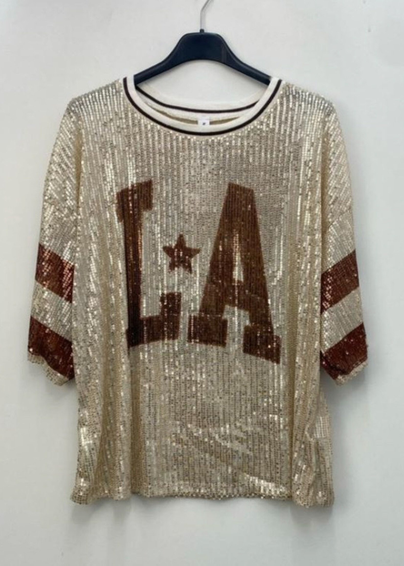 LA Sparkle Baseball Tee