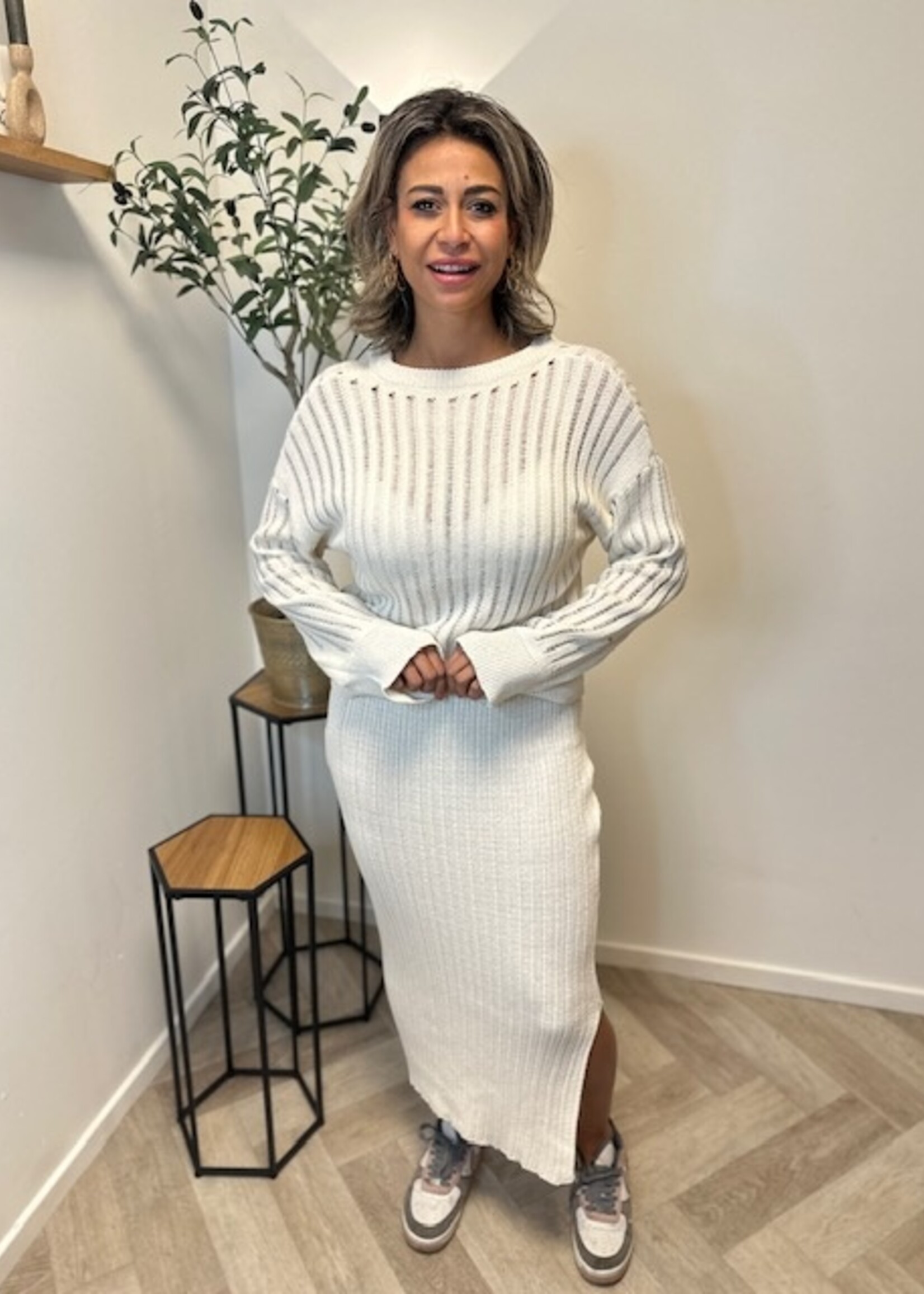 Linen Touch Two-Piece Set