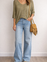 Boho Shine Crochet Tee