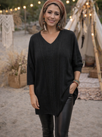 Cable Knit Sweater Dress