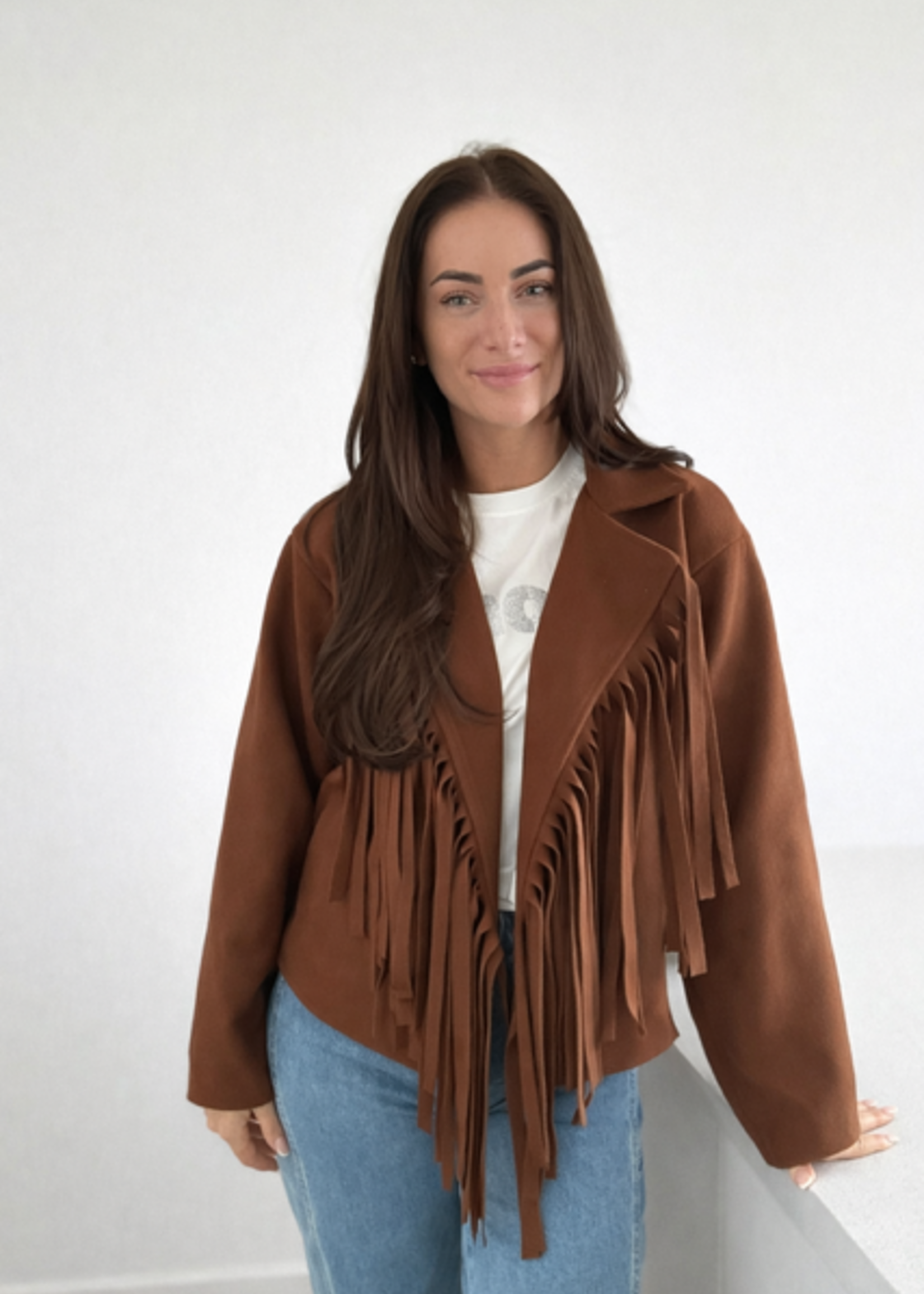 Fringe Luxe Jas