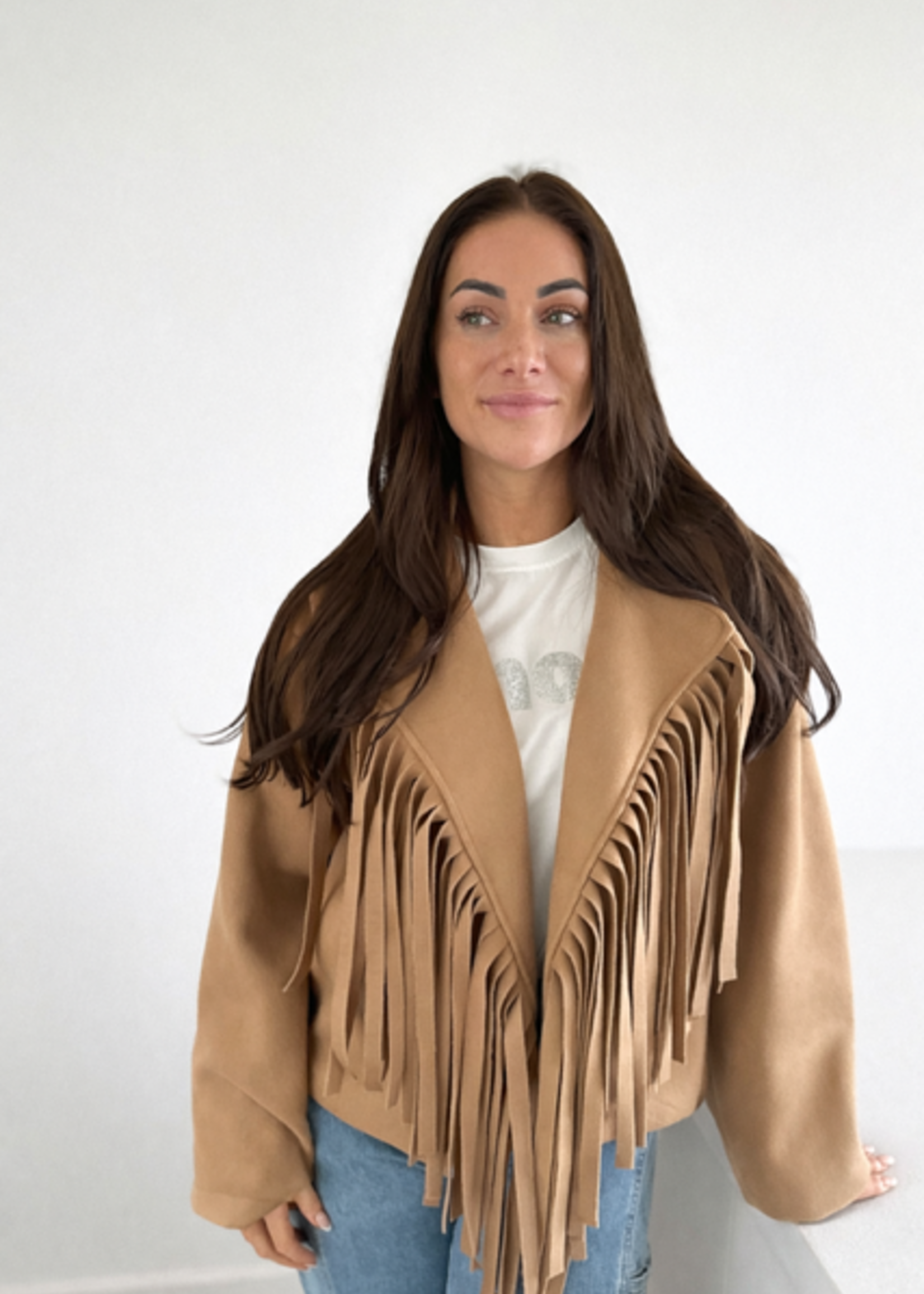 Fringe Luxe Jas