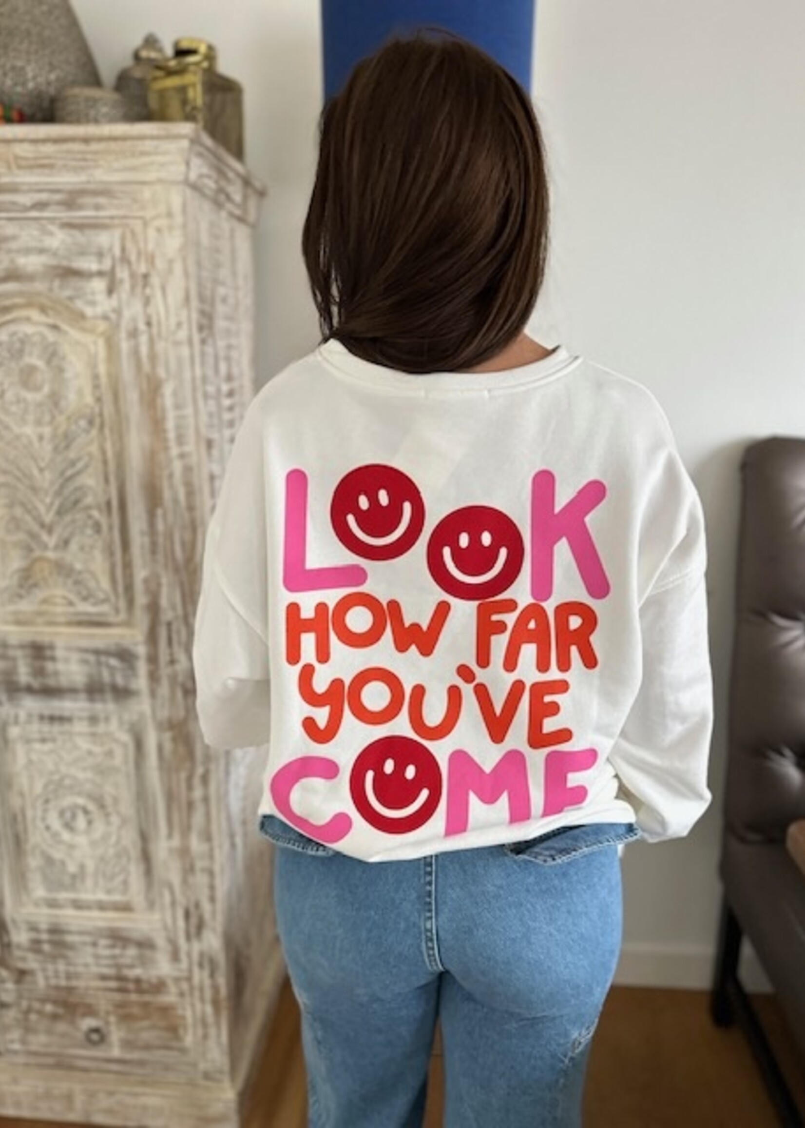 Look How Far You Came Boyfriend Sweater