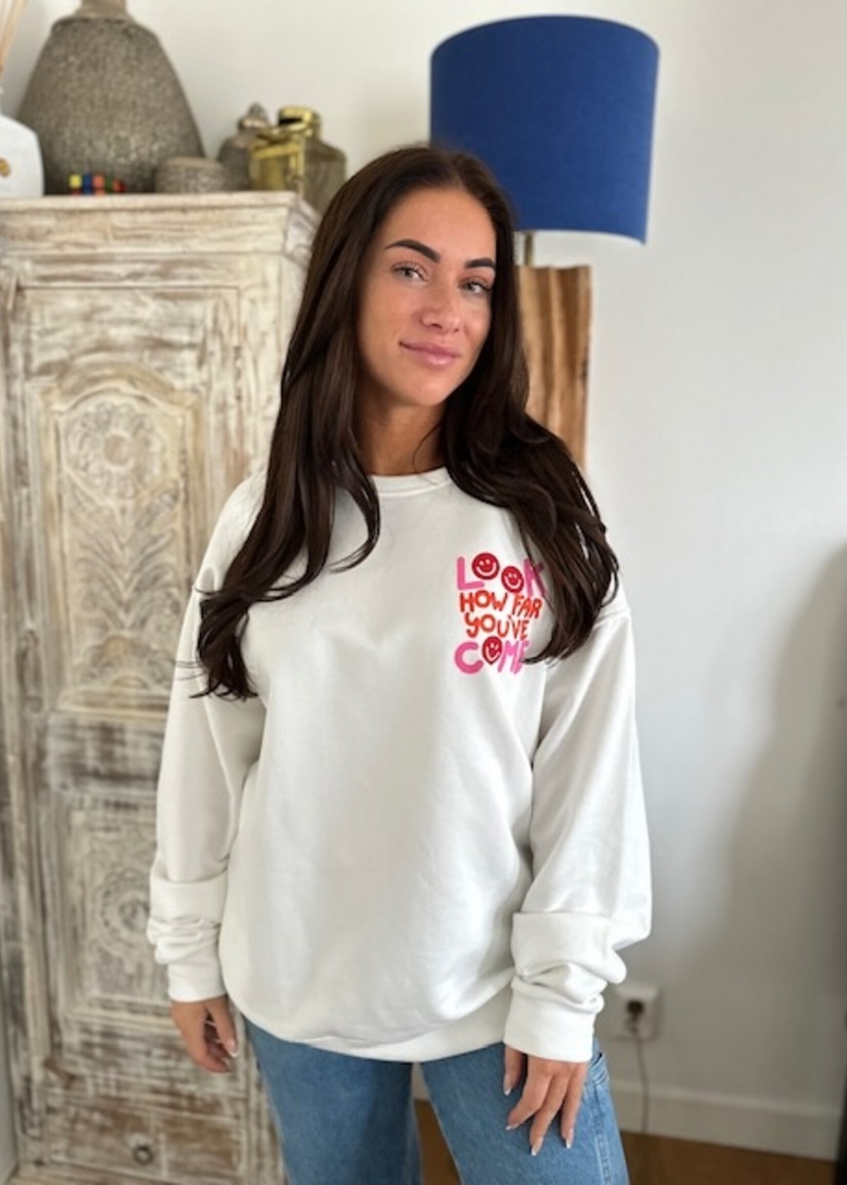 Look How Far You Came Boyfriend Sweater