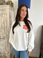 Keep Your Head Up Boyfriend Sweater