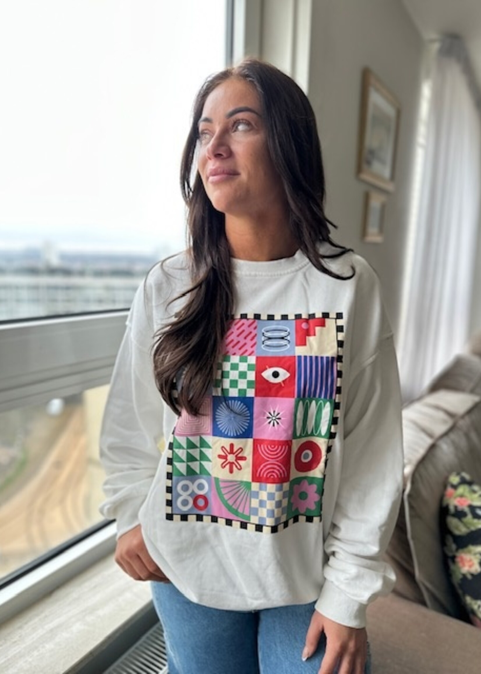 Block Statement Sweater