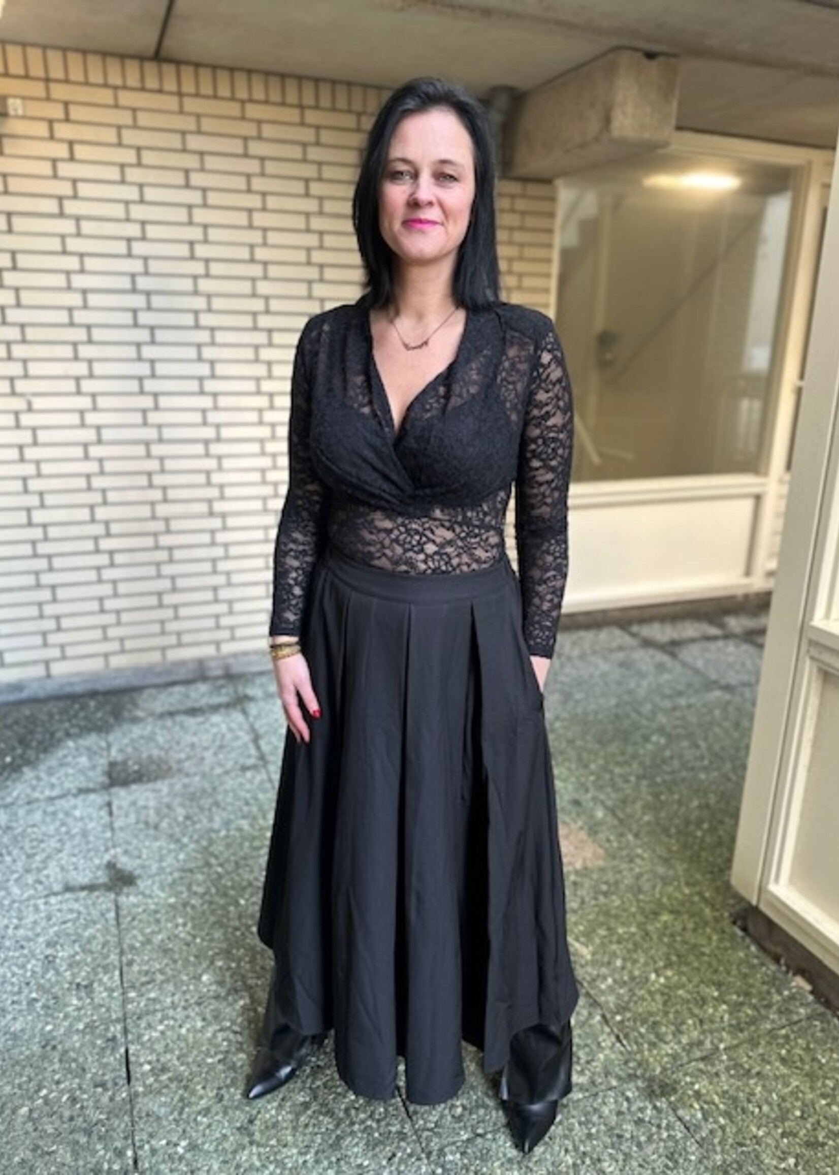 Plissé Balloon Skirt