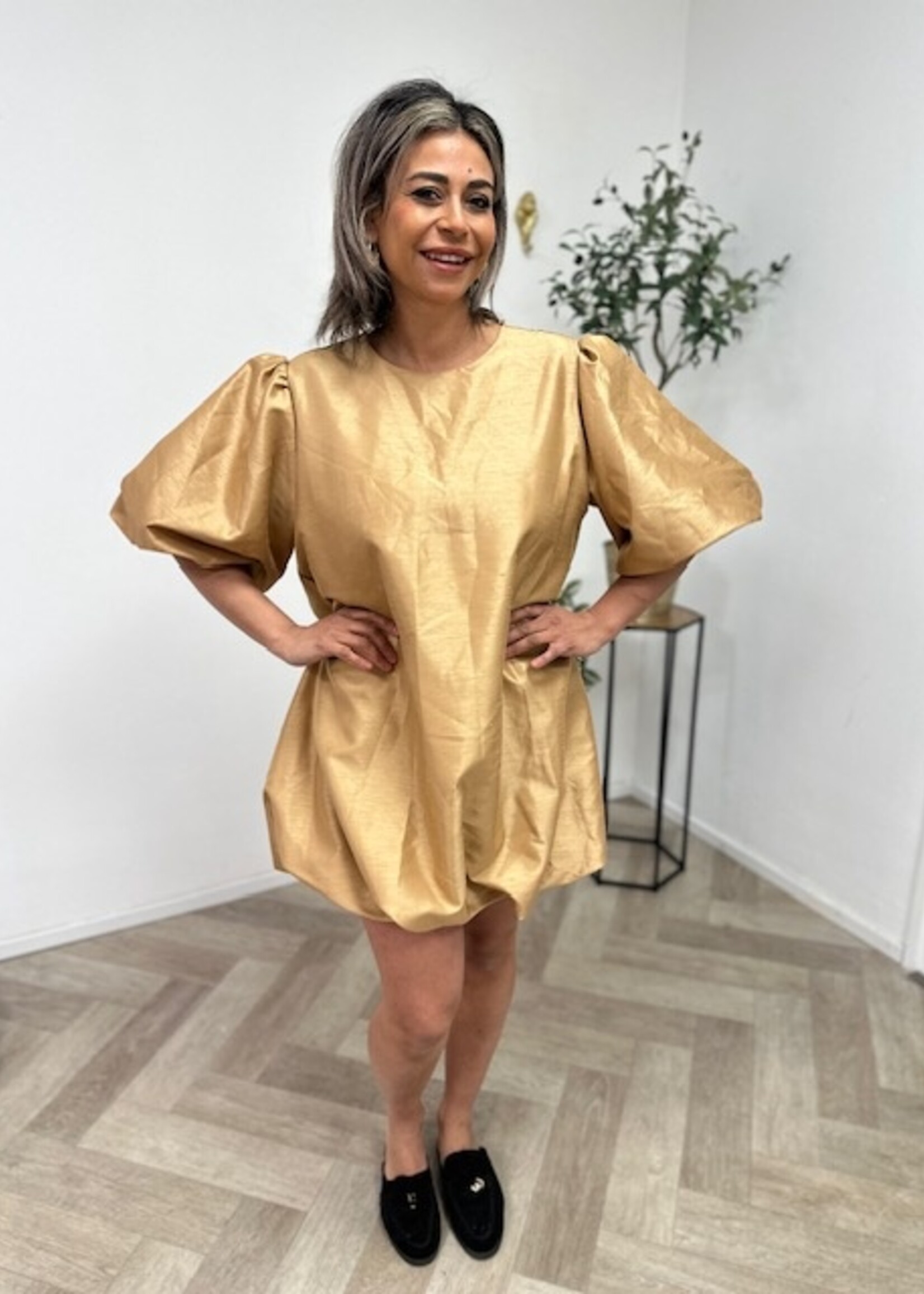 Golden Statement Dress