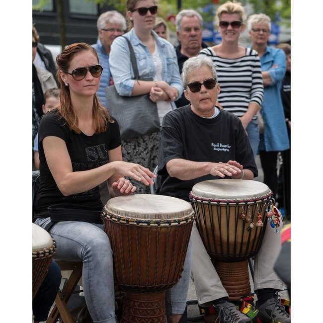 Henk Busscher Djembe les Anfänger erwachsene 10 Lektionen Kurs 10LKdj-V