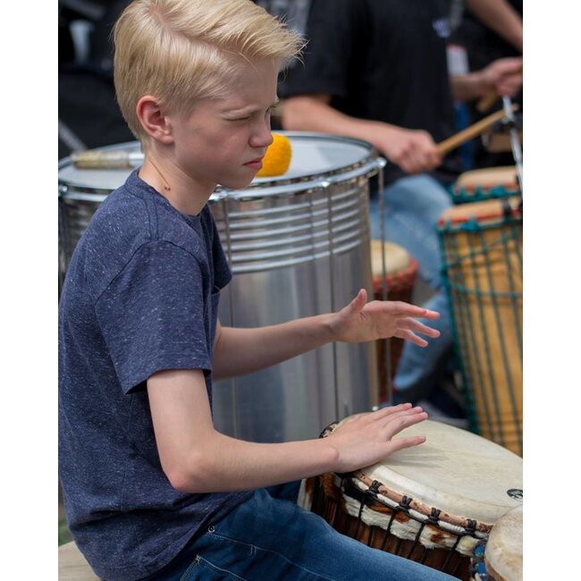 Henk Busscher Djembe les Anfänger erwachsene 10 Lektionen Kurs 10LKdj-V