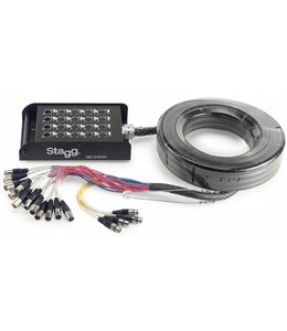 Stagg Multicable SSB 15 / 16X4XH stagebox 16 XLR F / 4 XLR M - 15M