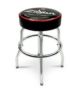 Zildjian Bar stool, 30, black/red, white logo winkel demo