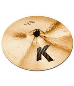 Zildjian Crash, K Custom, 18â€, Dark Crash, traditional