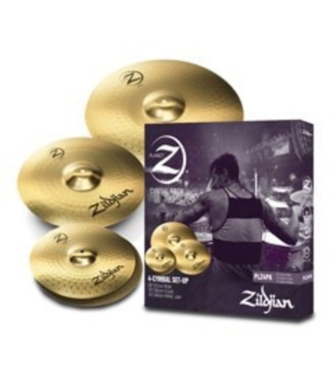 Zildjian Cymbal set, Planet Z PLZ4PK cymbal pack 14 16 20