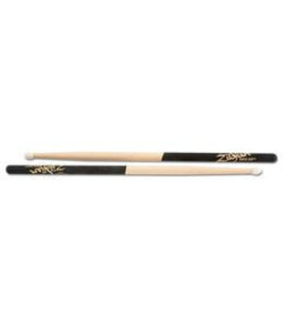 Zildjian Drumsticks, Dip series, Rock Nylon, natural, black dip