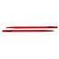 Zildjian 5AACDGP Drumsticks, Hickory Wood Tip series, 5A Acorn, neon pink